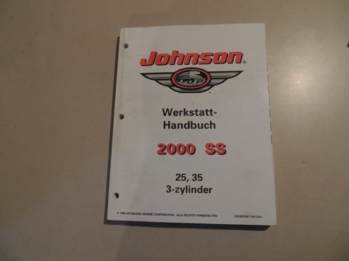 Werkstatthandbuch johnson - werkstatthandbuch,