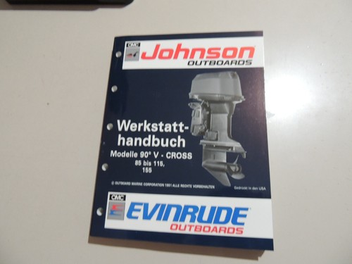 1992 werkstatthandbuch johnson - 1992,