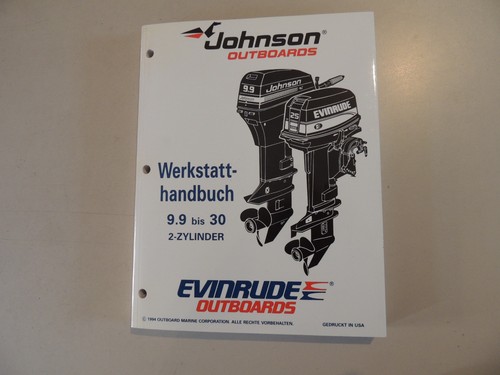 1995 werkstatthandbuch johnson - werkstatthandbuch,