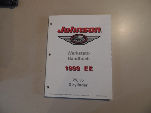 Werkstatthandbuch johnson - johnson, 25