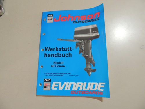 Werkstatthandbuch johnson - johnson, /
