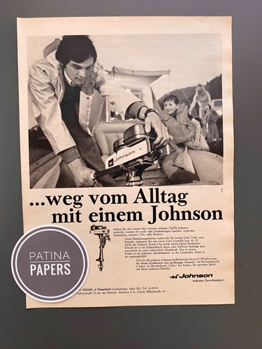 1968 johnson außenbord - außenbord, motor