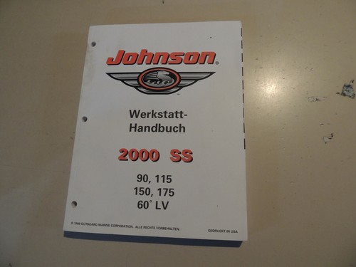 Werkstatthandbuch johnson - werkstatthandbuch,