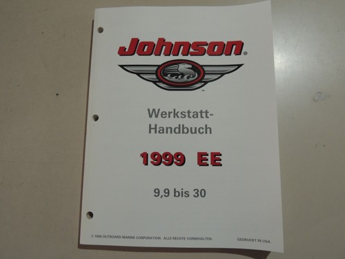 1999 werkstatthandbuch johnson - werkstatthandbuch,