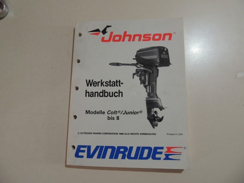 1989 werkstatthandbuch johnson - 1989,